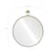 18" Round Wall Mirror in Gold Metal Frame by Ashland®